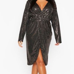 Sequence black dress